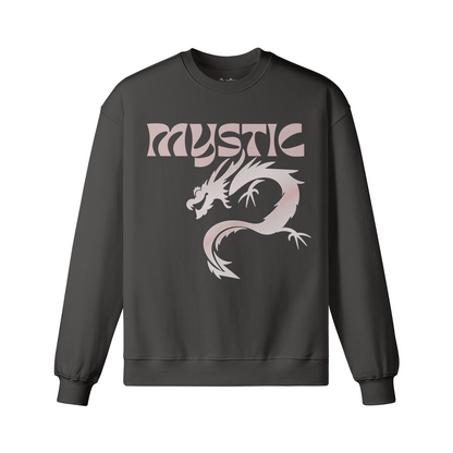 Asia Spirit Mystic Dragon - Retro Unisex Heavyweight Oversized