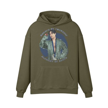 LUKART Jang UK Alchemy of Souls Retro Hoodie Be Yourself, Vintage K-Drama Hoodie "Alchemy of Souls"