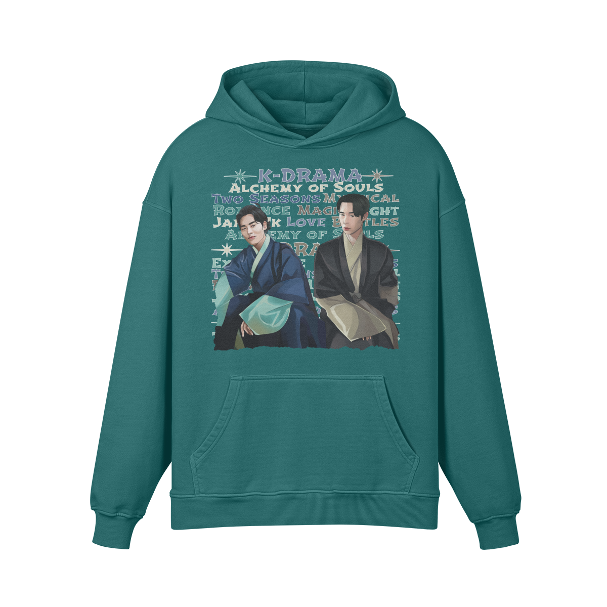 LUKART Jang UK K-Drama Alchemy of Souls Retro Hoodie, Vintage K-Drama Hoodie "Alchemy of Souls"