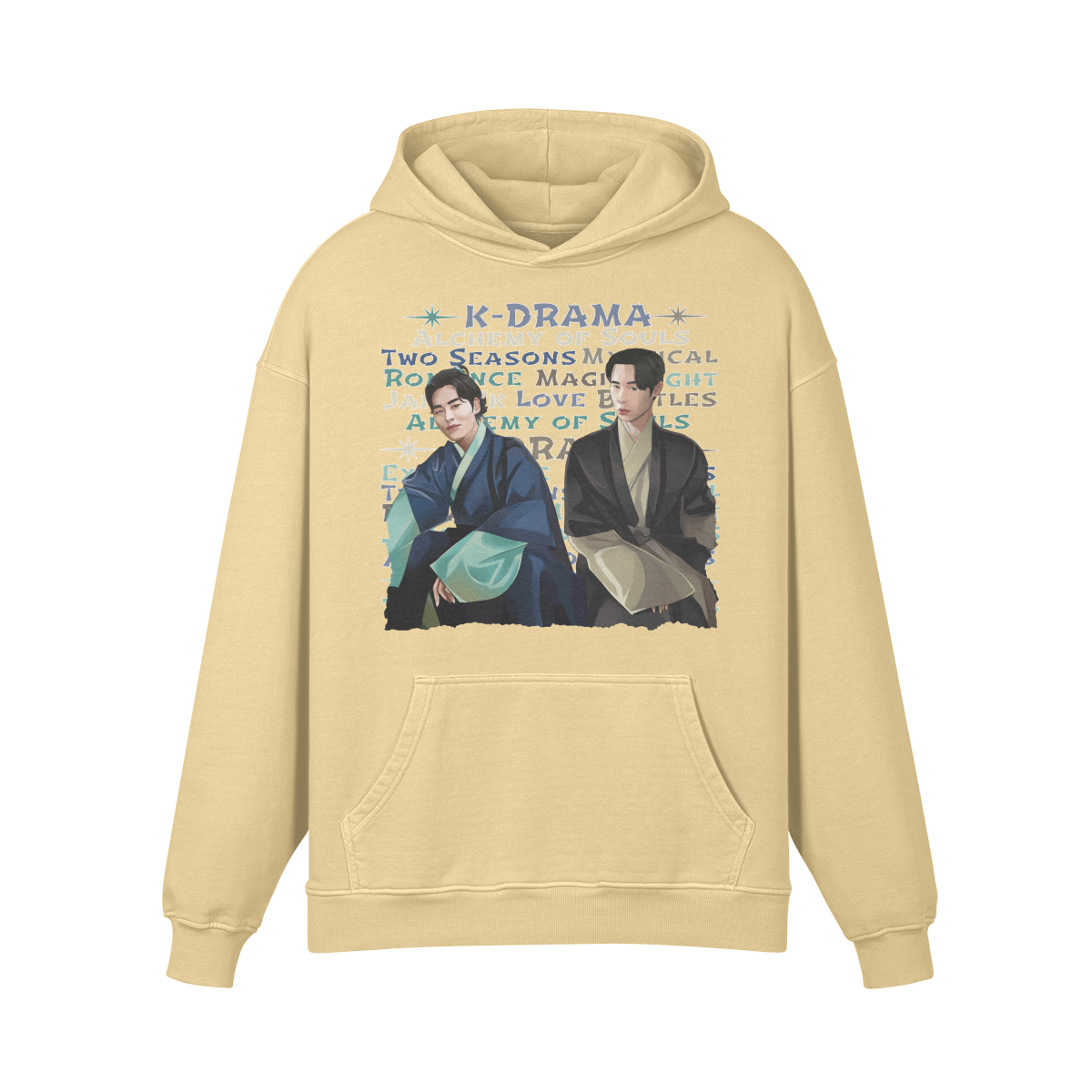 LUKART Jang UK K-Drama Alchemy of Souls Retro Hoodie, Vintage K-Drama Hoodie "Alchemy of Souls"