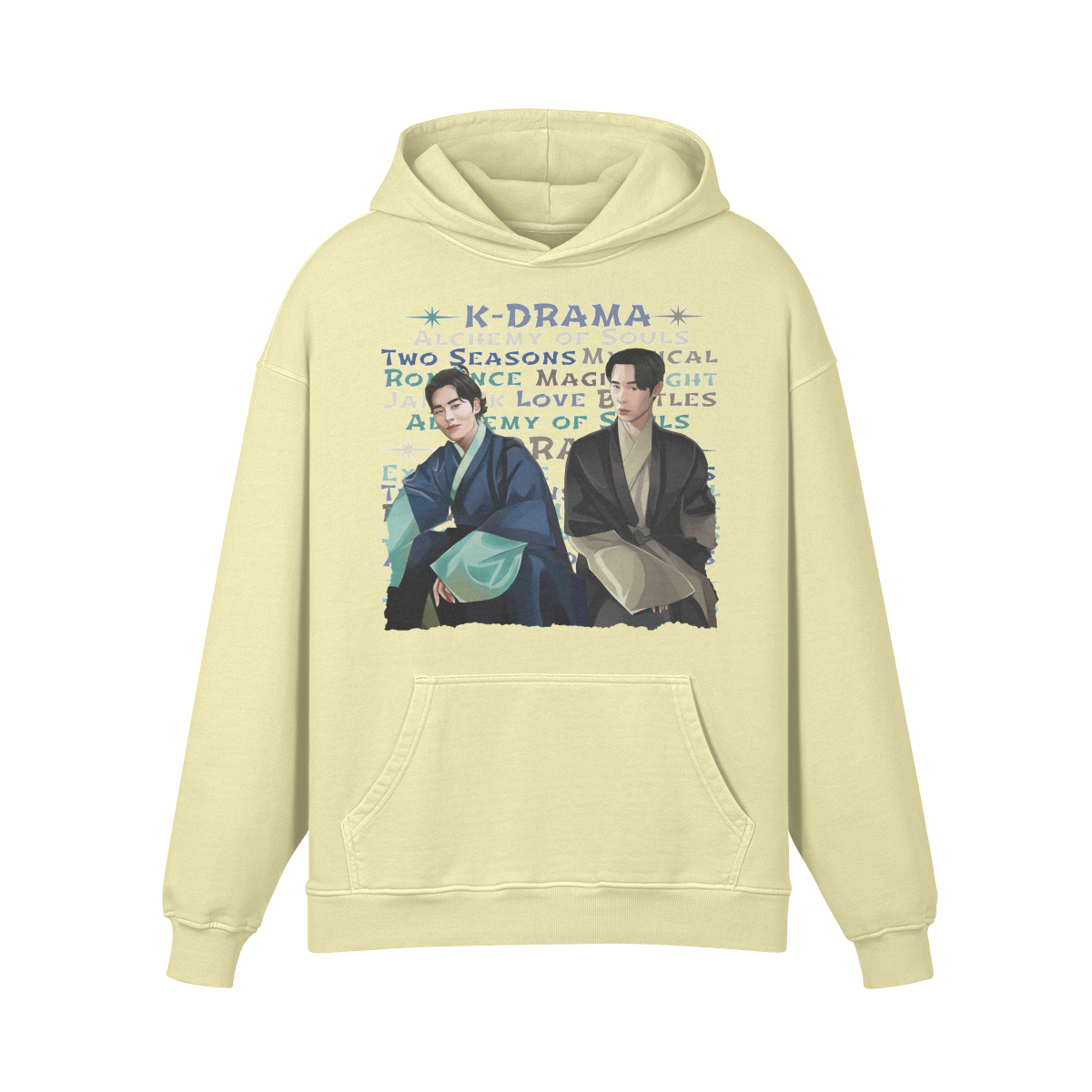 LUKART Jang UK K-Drama Alchemy of Souls Retro Hoodie, Vintage K-Drama Hoodie "Alchemy of Souls"