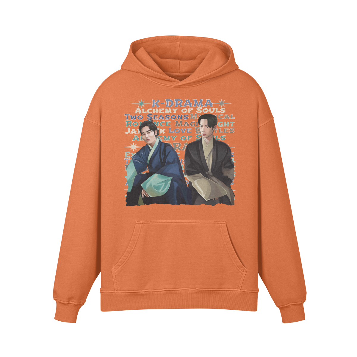 LUKART Jang UK K-Drama Alchemy of Souls Retro Hoodie, Vintage K-Drama Hoodie "Alchemy of Souls"