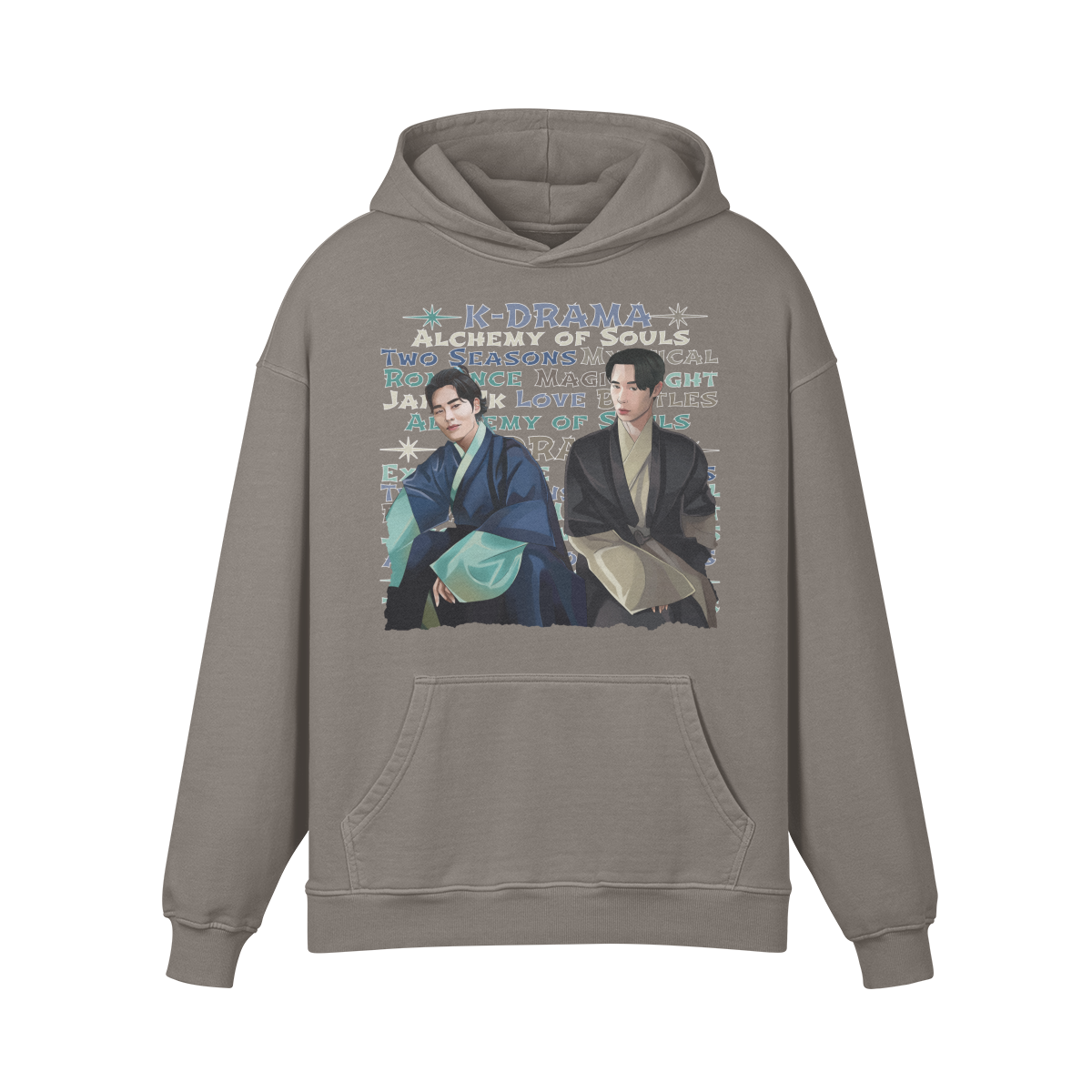 LUKART Jang UK K-Drama Alchemy of Souls Retro Hoodie, Vintage K-Drama Hoodie "Alchemy of Souls"