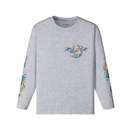 Koi Japan art print long sleeve shirt