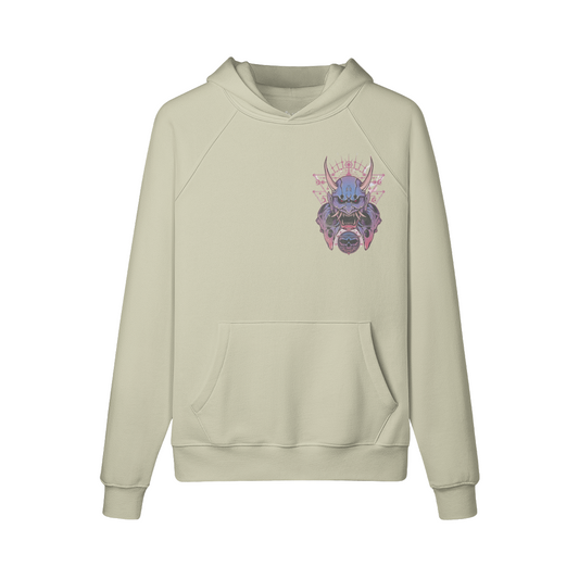 Kuscheliger Hoodie Innenseite mit Sweatfleece Oni Mask ASIA-Shirts