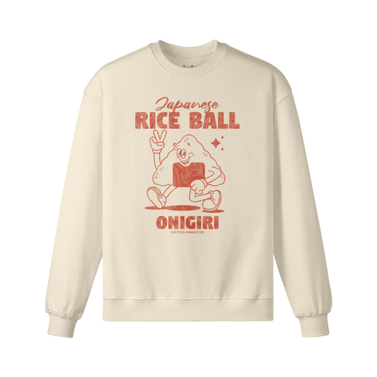 Heavyweight oversized sweatshirt funny print ASIA-Shirts