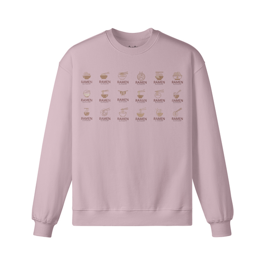 Heavy oversized sweatshirt with cool ramen print ASIA-Shirts