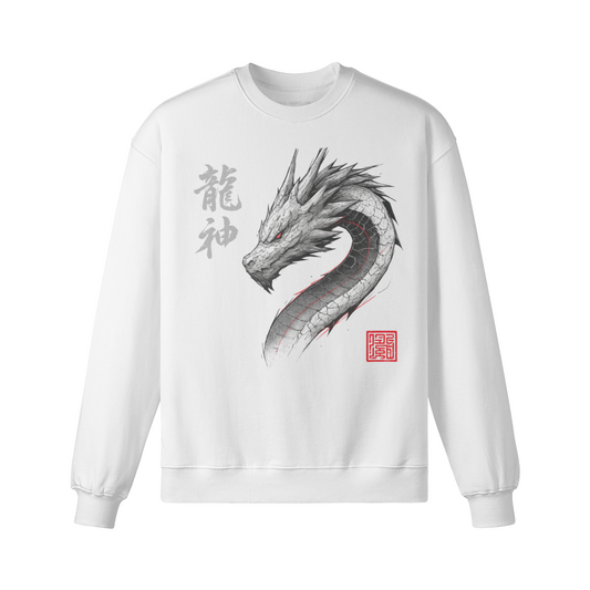Dragon 1 – White – Asia Streetwear – Ansicht 1 ASIA-Shirts
