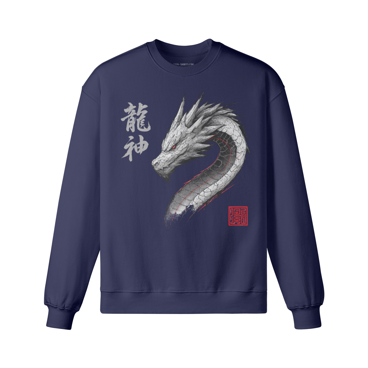 Dragon 1 – Navy – Asia Streetwear – Ansicht 2
