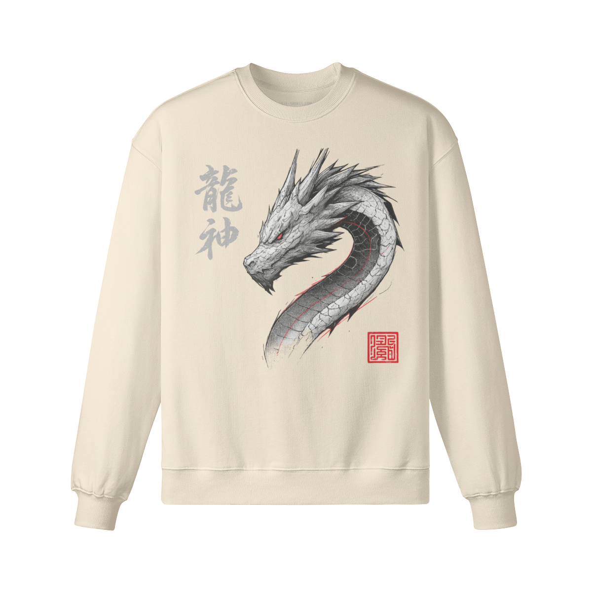 Dragon 1 – Apricot – Asia Streetwear – Ansicht 8