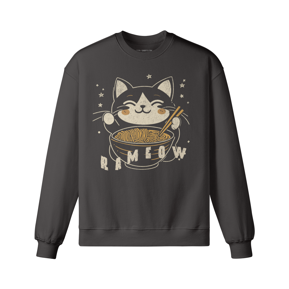 RAMEOW – Ramen-Katze Sweatshirt – Navy – Japan Art – Ansicht 6