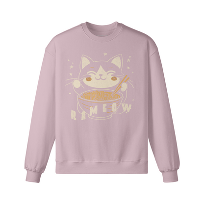 RAMEOW – Ramen-Katze Sweatshirt – Black – Japan Art – Ansicht 5